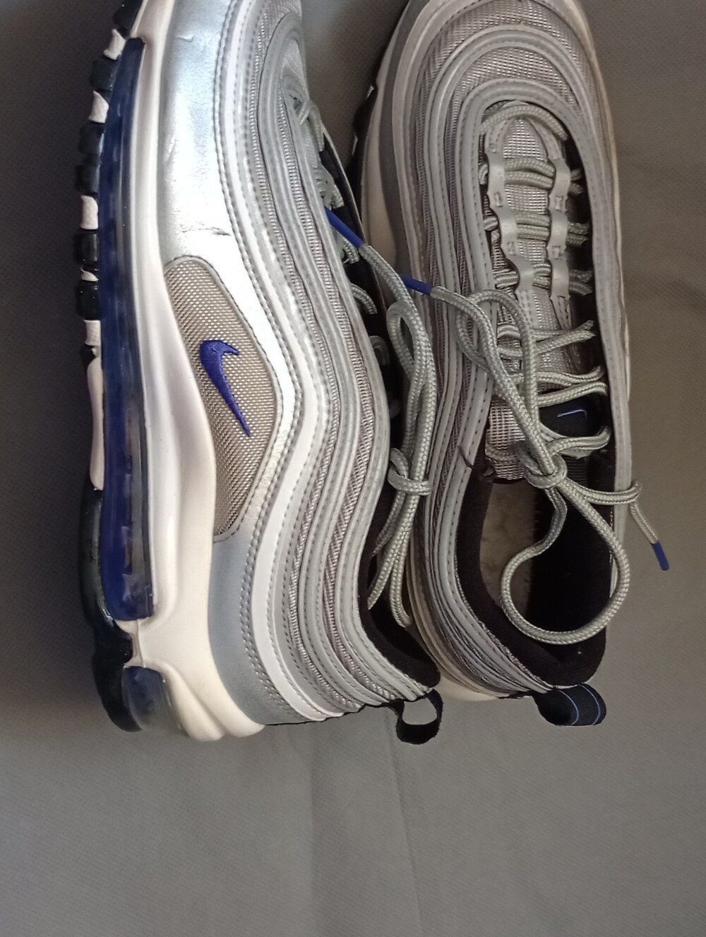 Nike Air Max 97 Purple Bullet Sneakers Japanese Inspired Bullet Train